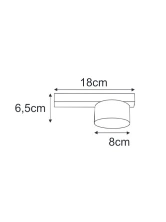 Lampa sufitowa K-5530 z serii CRUZ 2