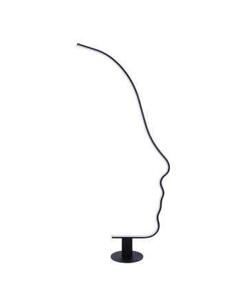 Lampa podłogowa wysoka loft twarz człowieka buzia LED - LEDco.pl 2