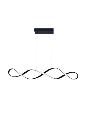 Lampa wisząca symbol nieskończoności owalna designerska - LEDco.pl