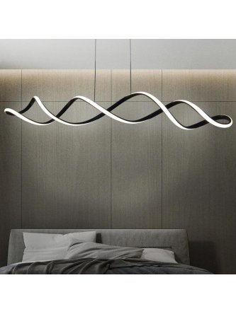 Lampa wisząca symbol nieskończoności owalna designerska - LEDco.pl 2
