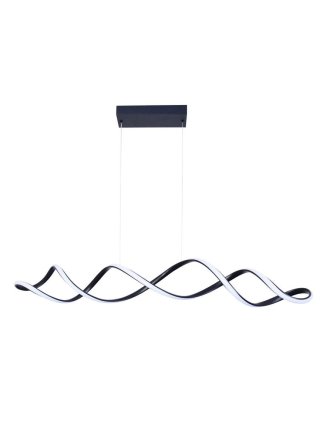 Lampa wisząca symbol nieskończoności owalna designerska - LEDco.pl