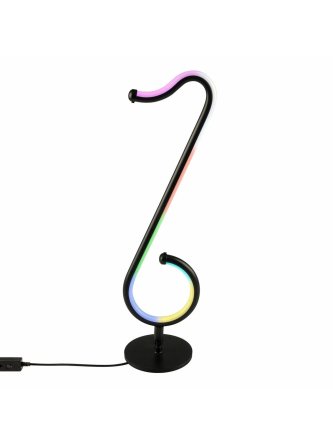 Lampa biurkowa stołowa w kształcie nuty muzycznej kolory RGB - LEDco.pl