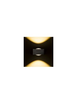 KORNELIA 10 sufitowa czarna 230V LED 15W IP65 3000K