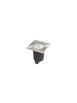 RIZZ SQ 125   stal nierdzewna 230V LED 7W 41° IP67  3000K