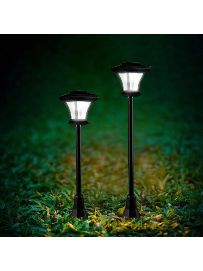 Lampa solarna ogrodowa słupek latarnia LED 325518 GoldLux - LEDco.pl
