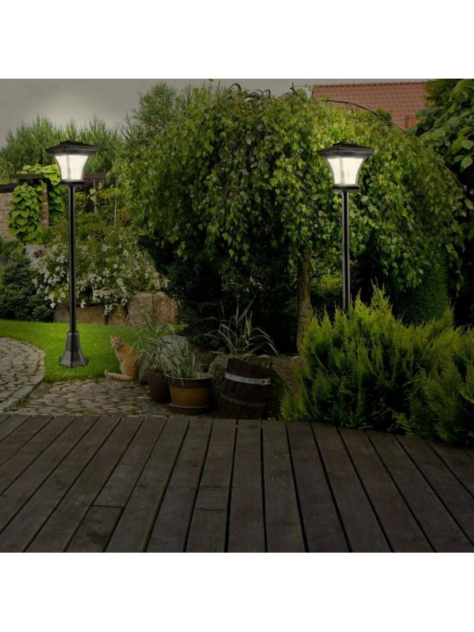 Lampa solarna ogrodowa słupek latarnia LED 325518 GoldLux - LEDco.pl