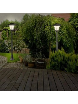 Lampa solarna ogrodowa słupek latarnia LED 325518 GoldLux - LEDco.pl
