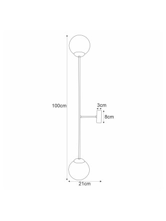 Kinkiet K-5407 z serii LUMIA 2