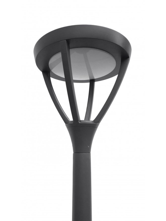 Latarnia parkowa 438cm antracyt - latarnie uliczne MARS LED 45W