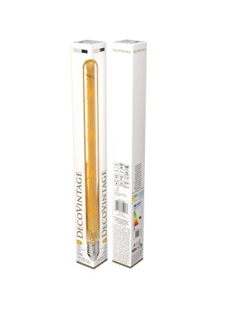 Żarówka LED filament T30 4,5W E27 500lm retro 329073 GoldLux - LEDco.pl 2