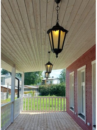 Lampa tarasowa wisząca klasyczna Retro Maxi - Lampa wisząca dworkowa zewnętrzna 2