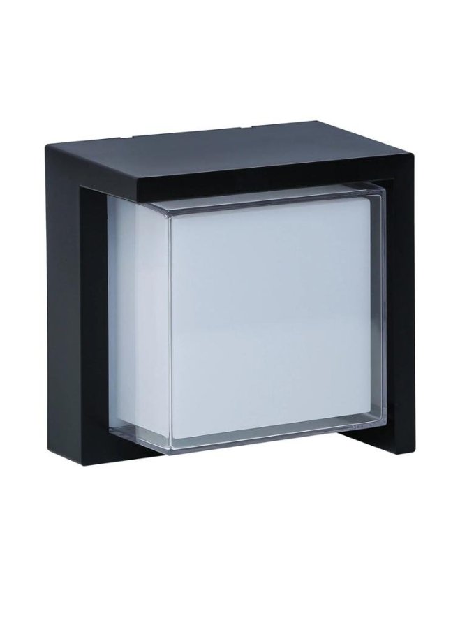 Kinkiet ogrodowy elewacyjny prostokąt ESSEN SQUARE Goldlux 330963 - LEDco.pl