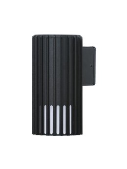 Kinkiet lampa elewacyjna okrągła ryflowana KUUSAMO E27 329332 - LEDco.pl