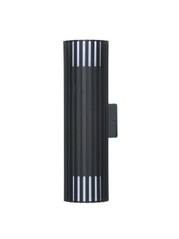Kinkiet lampa elewacyjna góra dół ryflowana KUUSAMO 2xE27 329349 - LEDco.pl