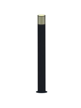 Lampa ogrodowa stojąca okrągła ryflowana KUUSAMO 90cm E27 329363 - LEDco.pl