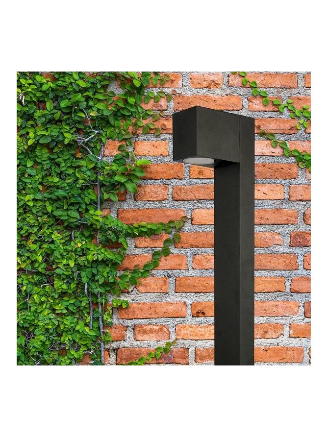 Lampa ogrodowa stojąca nowoczesna BOSTON SQUARE 80cm gu10 80cm 330987 - LEDco.pl