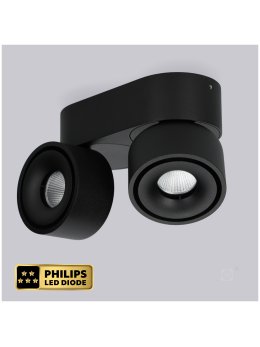 Oprawa sufitowa LAHTI mini dim 2x9W 3000K czarna Art of Light