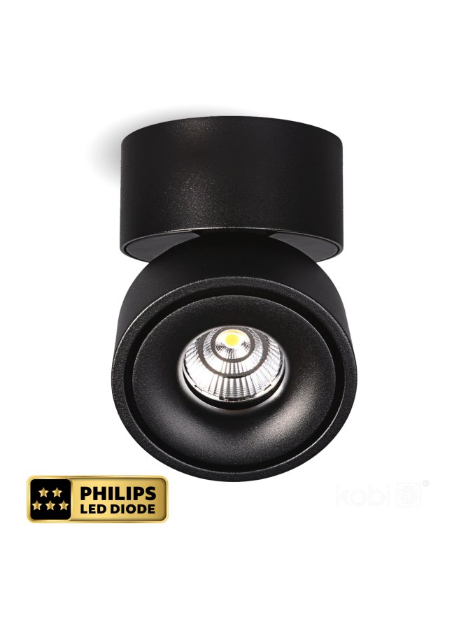 Oprawa sufitowa LAHTI mini dim 9W 3000K czarna Art of Light