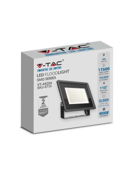 Projektor LED V-TAC 200W SMD F-CLASS Czarny VT-49204 4000K 17600lm