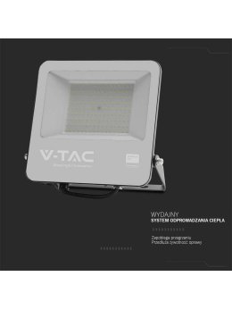 Projektor LED V-TAC 100W 135Lm/W SAMSUNG CHIP Czarny VT-44101 6500K 11480lm 5 Lat Gwarancji