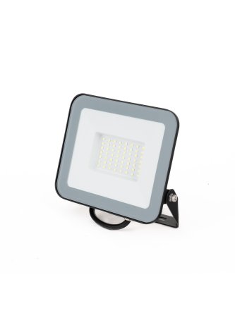 Projektor LED V-TAC 50W 100Lm/W Przewód 1mb SAMSUNG CHIP Czarny VT-44055 6500K 4270lm 5 Lat Gwarancji