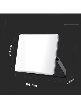 Projektor LED V-TAC 50W LED 3w1 CCT 100Lm/W Mleczny Klosz VT-44056CCT 3000-4000K-6500K 5000lm 2