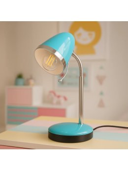 Lampka biurkowa K-MT-200 TURKUSOWY z serii KAJTEK