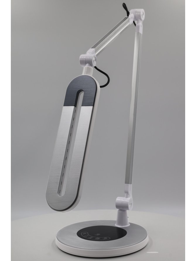 Lampka biurkowa K-BL1221 SREBRNY z serii ALETTE