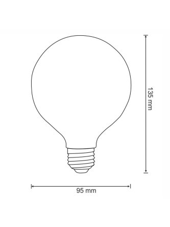Żarówka LED filament 7,5W E27 1055lm retro 308580 GoldLux - LEDco.pl 2
