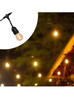 Zestaw łańcuch świetlny LED  solarny 328656 GoldLux - LEDco.pl