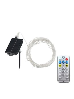 Zestaw łańcuch świetlny LED solarny 330222 GoldLux - LEDco.pl