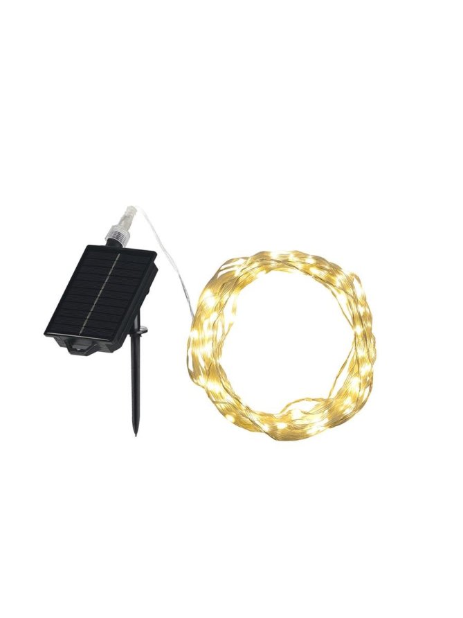 Zestaw łańcuch świetlny LED solarny 330222 GoldLux - LEDco.pl