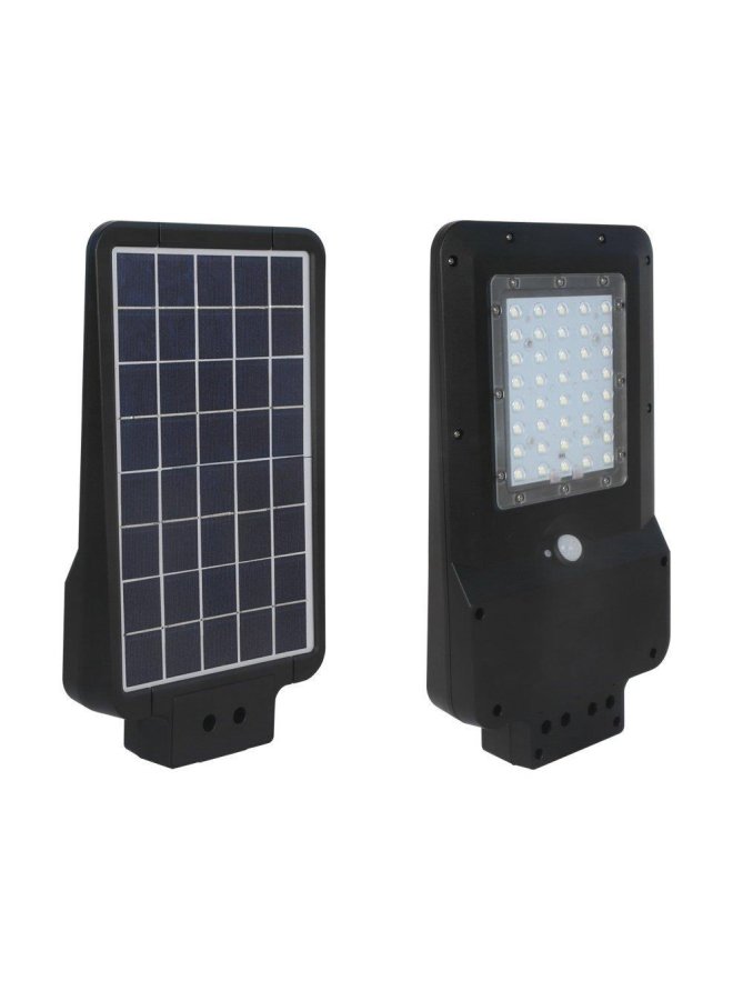 Naświetlacz Oprawa Uliczna V-TAC Solarna 15W LED Czarna ST-15 4000K 1600lm