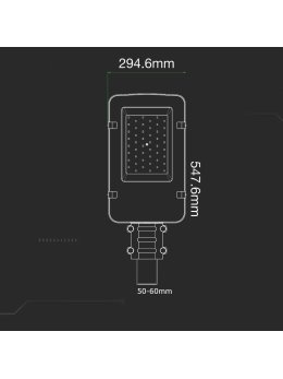 Oprawa Uliczna LED V-TAC SAMSUNG CHIP 100W VT-100ST 4000K 10000lm 5 Lat Gwarancji