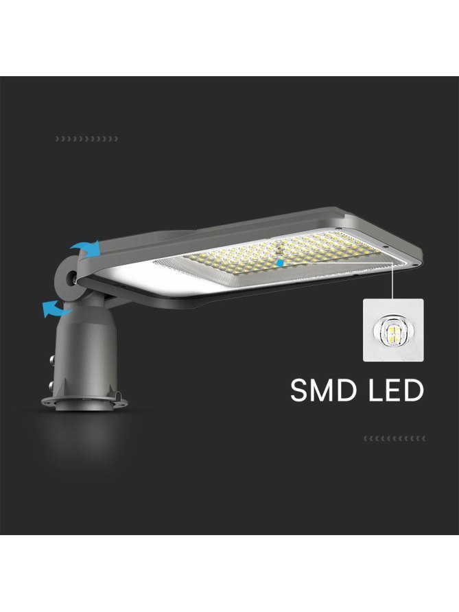 Oprawa Uliczna LED V-TAC SAMSUNG CHIP z regulacją 50W Wymienny Moduł LED VT-55ST 4000K 4700lm 5 Lat Gwarancji
