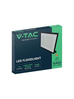 Projektor LED V-TAC 200W LED SMD 6400K Czarny VT-44208 6500K 16450lm