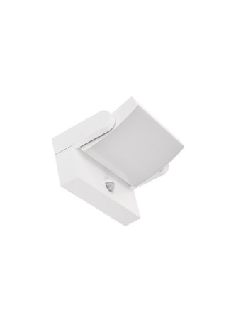 Projektor Oprawa Elewacyjna V-TAC 17W LED Czujnik Ruchu Biała IP65 VT-11020S 4000K 2520lm