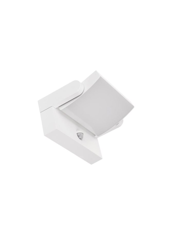 Projektor Oprawa Elewacyjna V-TAC 17W LED Czujnik Ruchu Biała IP65 VT-11020S 4000K 2520lm