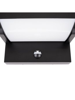 Projektor Oprawa Elewacyjna V-TAC 17W LED Czujnik Ruchu Czarna IP65 VT-11020S 3000K 2520lm