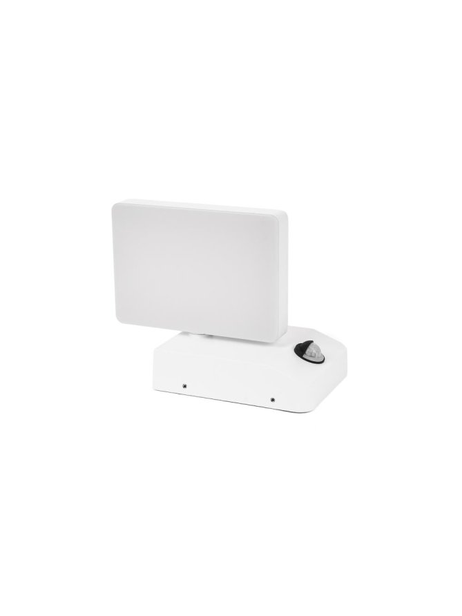 Projektor Oprawa Elewacyjna V-TAC 17W Czujnik Ruchu Biała IP65 VT-11020S 4000K 2520lm