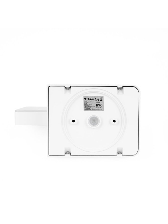 Projektor Oprawa Elewacyjna V-TAC 17W Czujnik Ruchu Biała IP65 VT-11020S 4000K 2520lm