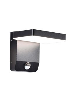 Projektor Oprawa Elewacyjna V-TAC 17W Czujnik Ruchu Czarna IP65 VT-11020S 4000K 2580lm