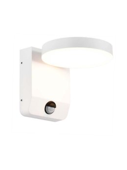 Projektor Oprawa Elewacyjna V-TAC 17W LED Czujnik Ruchu Okrągła Biała IP65 VT-11020S 4000K 2520lm