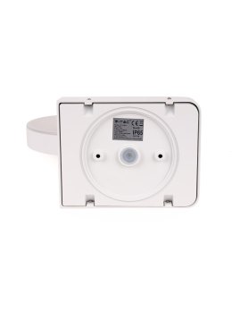 Projektor Oprawa Elewacyjna V-TAC 17W LED Czujnik Ruchu Okrągła Biała IP65 VT-11020S 4000K 2520lm