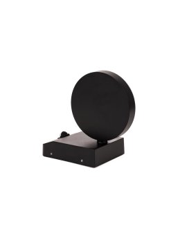 Projektor Oprawa Elewacyjna V-TAC 17W LED Czujnik Ruchu Okrągła Czarna IP65 VT-11020S 4000K 2520lm