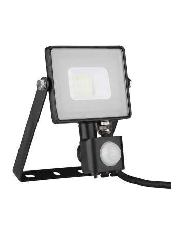 Projektor LED V-TAC 10W SAMSUNG CHIP Czujnik Ruchu Funkcja Cut-OFF Czarny VT-10-S-B 4000K 800lm 5 Lat Gwarancji 2