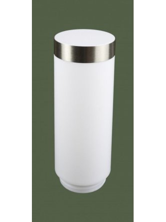 Klosz do lamp INOX okrągłych Srebrnych