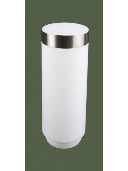 Klosz do lamp INOX okrągłych Srebrnych