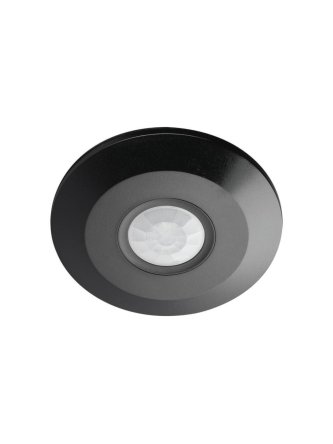 Czujnik Ruchu 360st V-TAC Natynkowy Sufitowy SLIM 25mm Czarny VT-8027