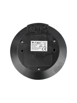 Czujnik Ruchu 360st V-TAC Natynkowy Sufitowy SLIM 25mm Czarny VT-8027